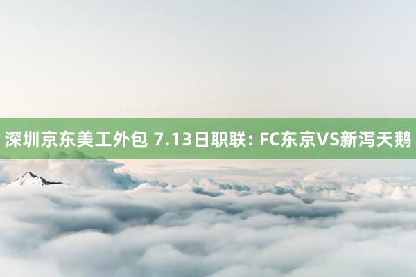 深圳京东美工外包 7.13日职联: FC东京VS新泻天鹅